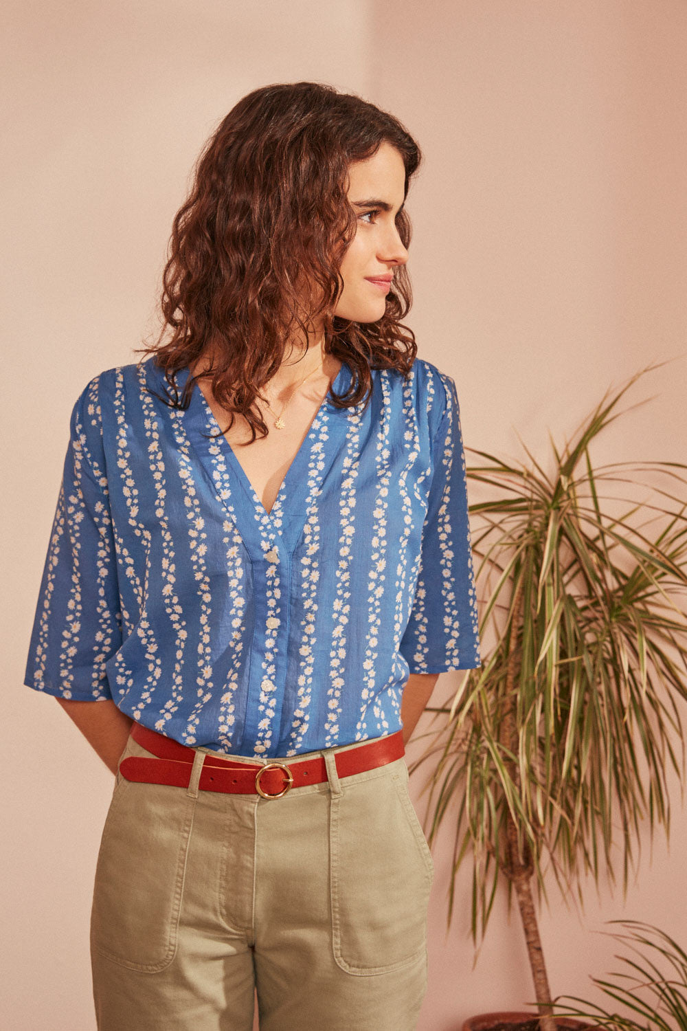 Eugenie paquerette blouse shirt