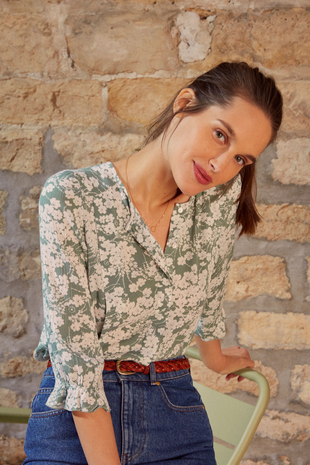 timelio rosemary blouse shirt