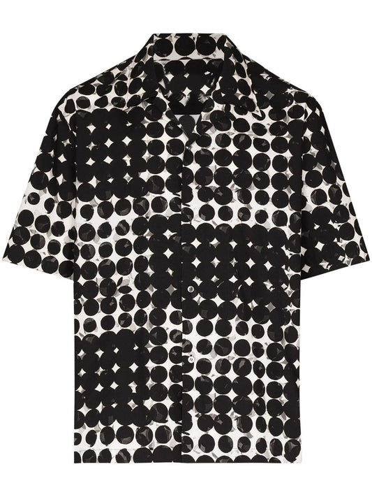 Black Maison Mariela Graphic Print Shirt