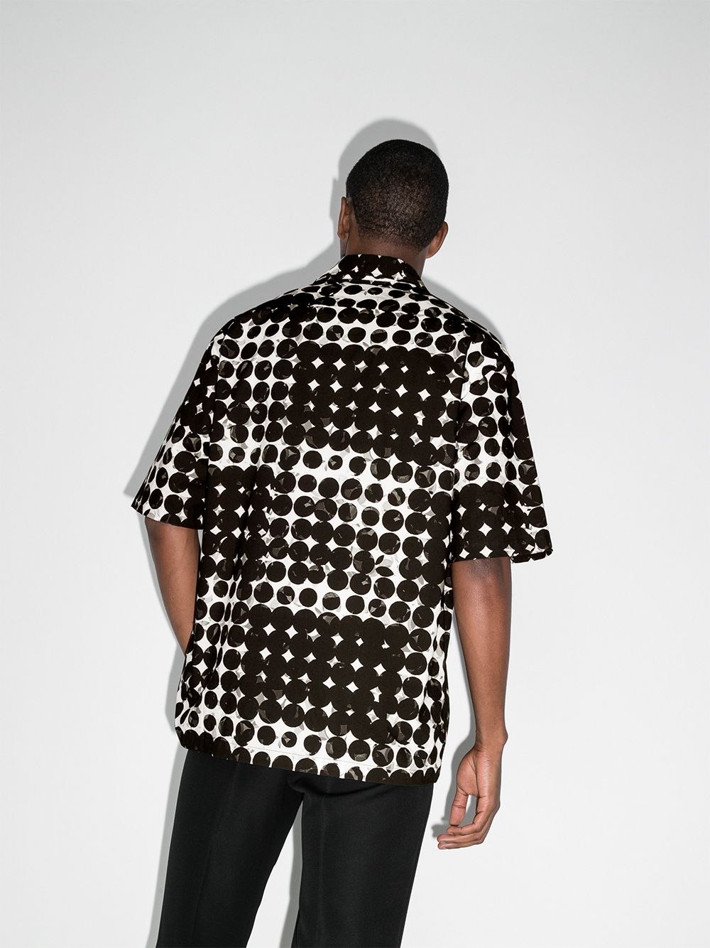 Black Maison Mariela Graphic Print Shirt