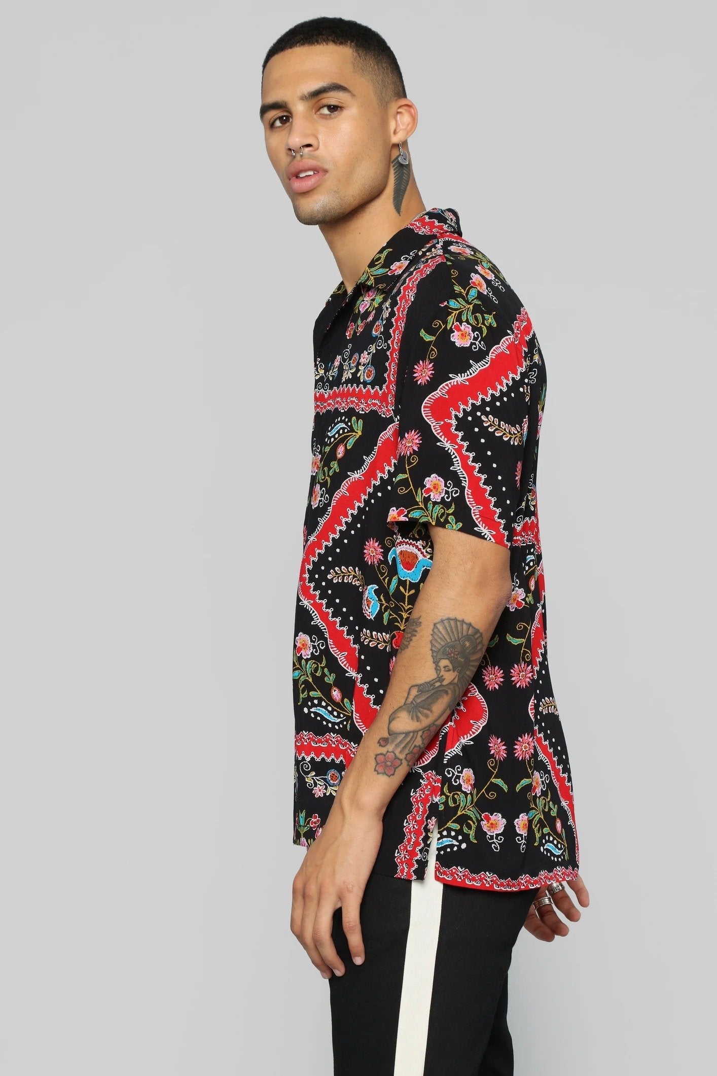 Rafael Short Sleeve Woven Shirt By Black Jack