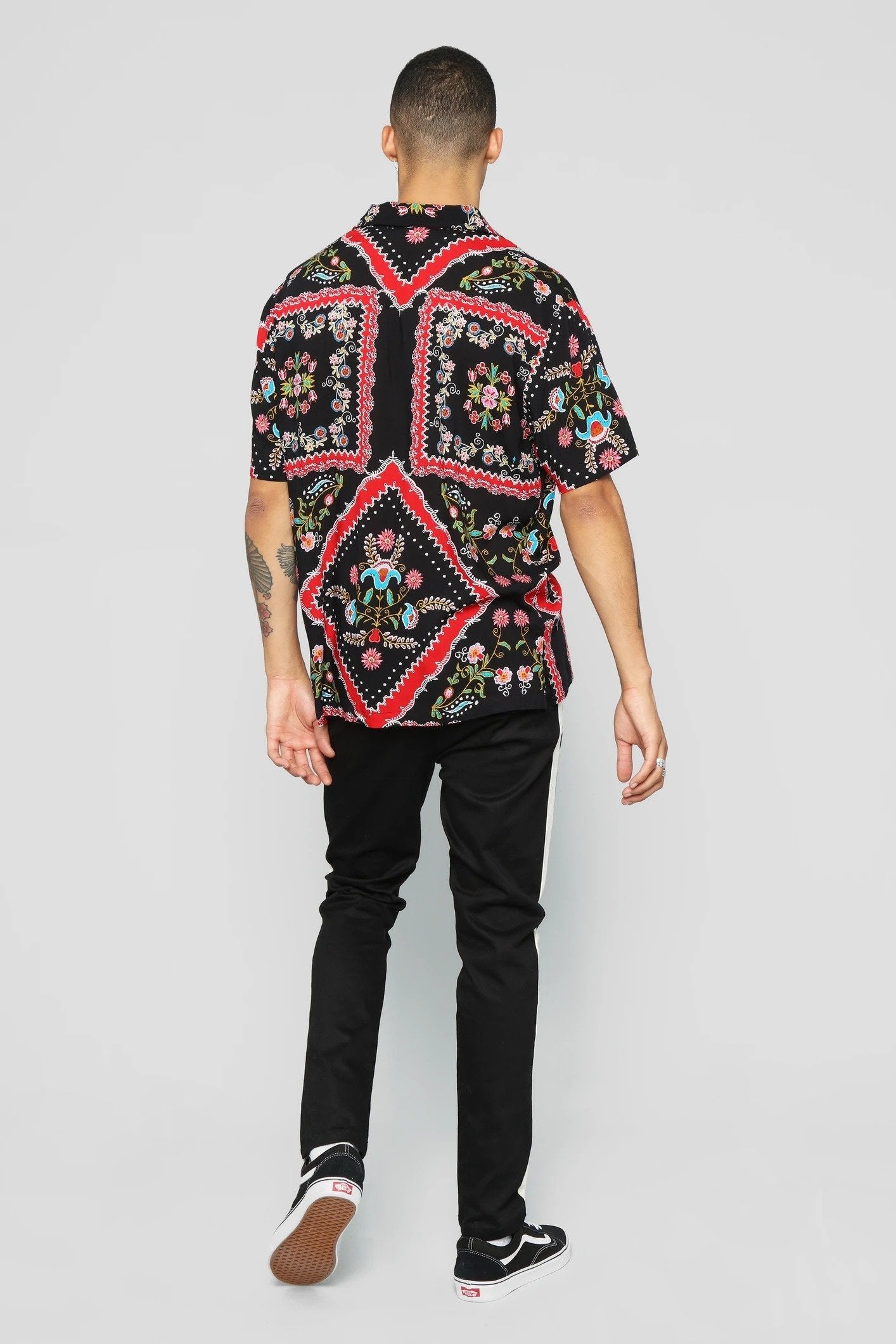 Rafael Short Sleeve Woven Shirt By Black Jack