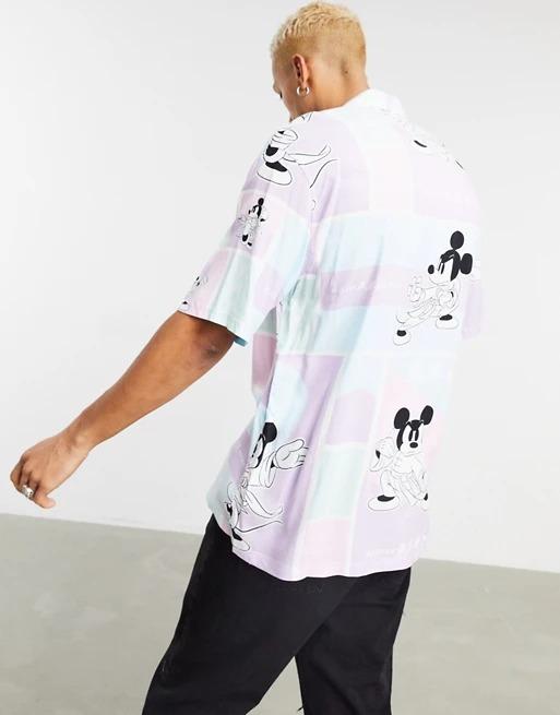 Mickey Mouse Shirt In Purple