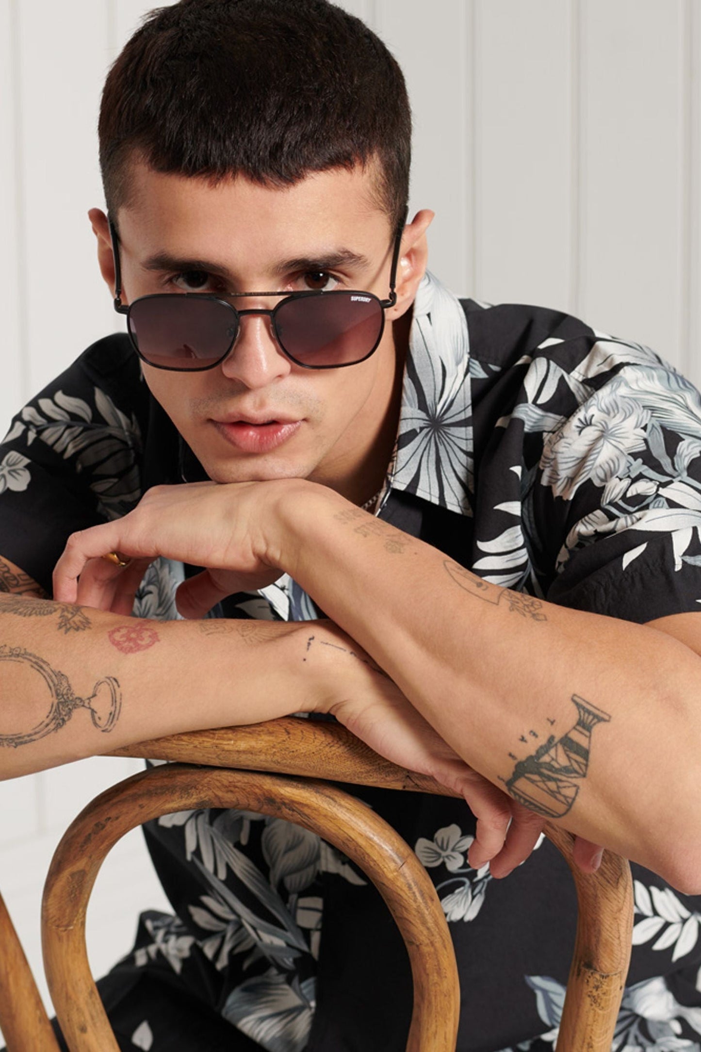 Buy Super dry Hawaiian Box Fit Shirt from the Next UK online shop