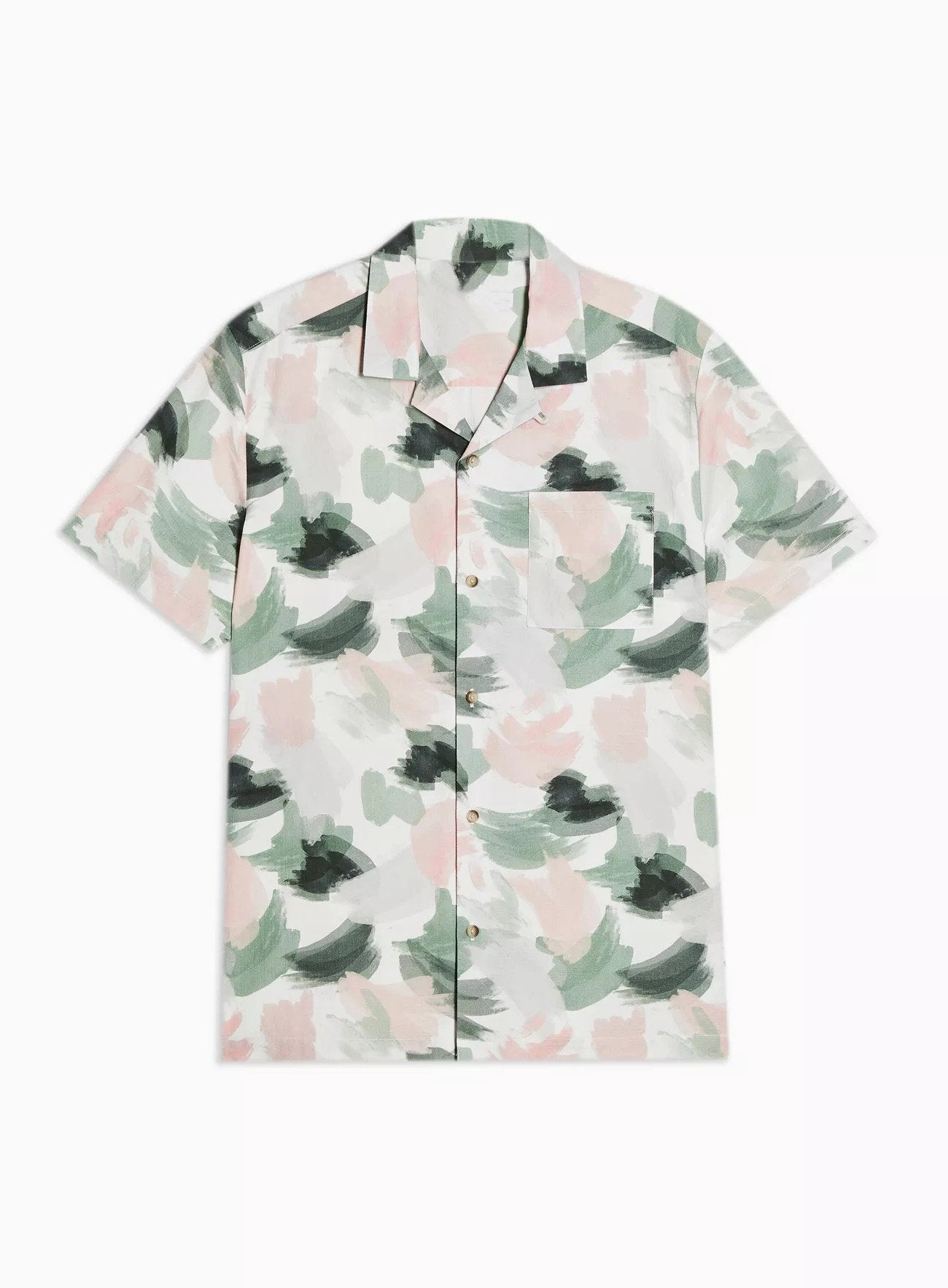 Pastel Brush Stroke Revere Shirt